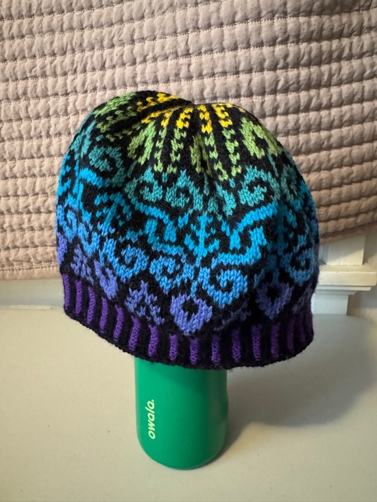Hand knit wool beanies main image 4